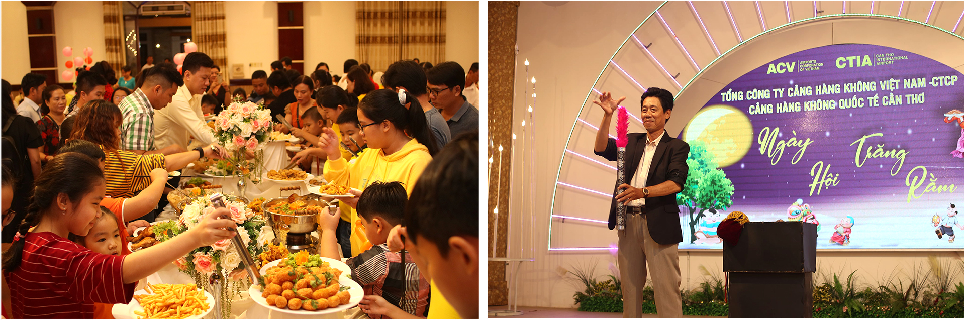 Ngày Hội Trăng Rằm – Tiệc Buffet – Biểu diễn ảo thuật